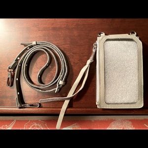 Crossbody phone clutch